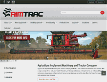 Tablet Screenshot of aimtracco.com